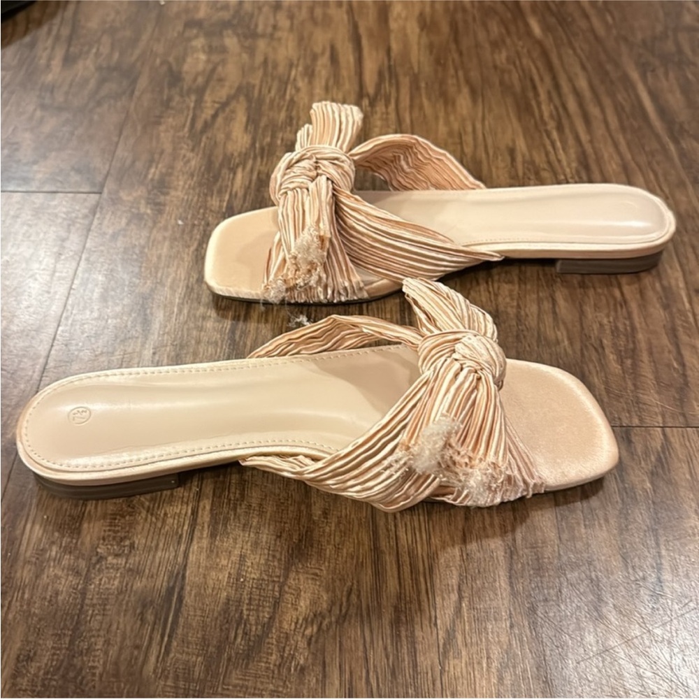 Elegant Cream Sandals